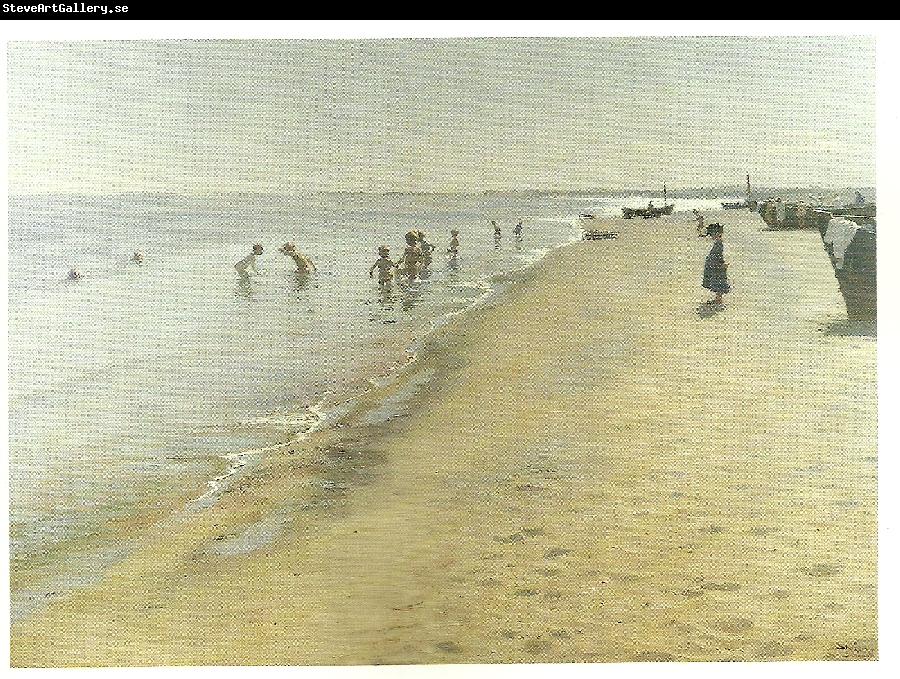 Peter Severin Kroyer sommerdag ved skagen sondersteand